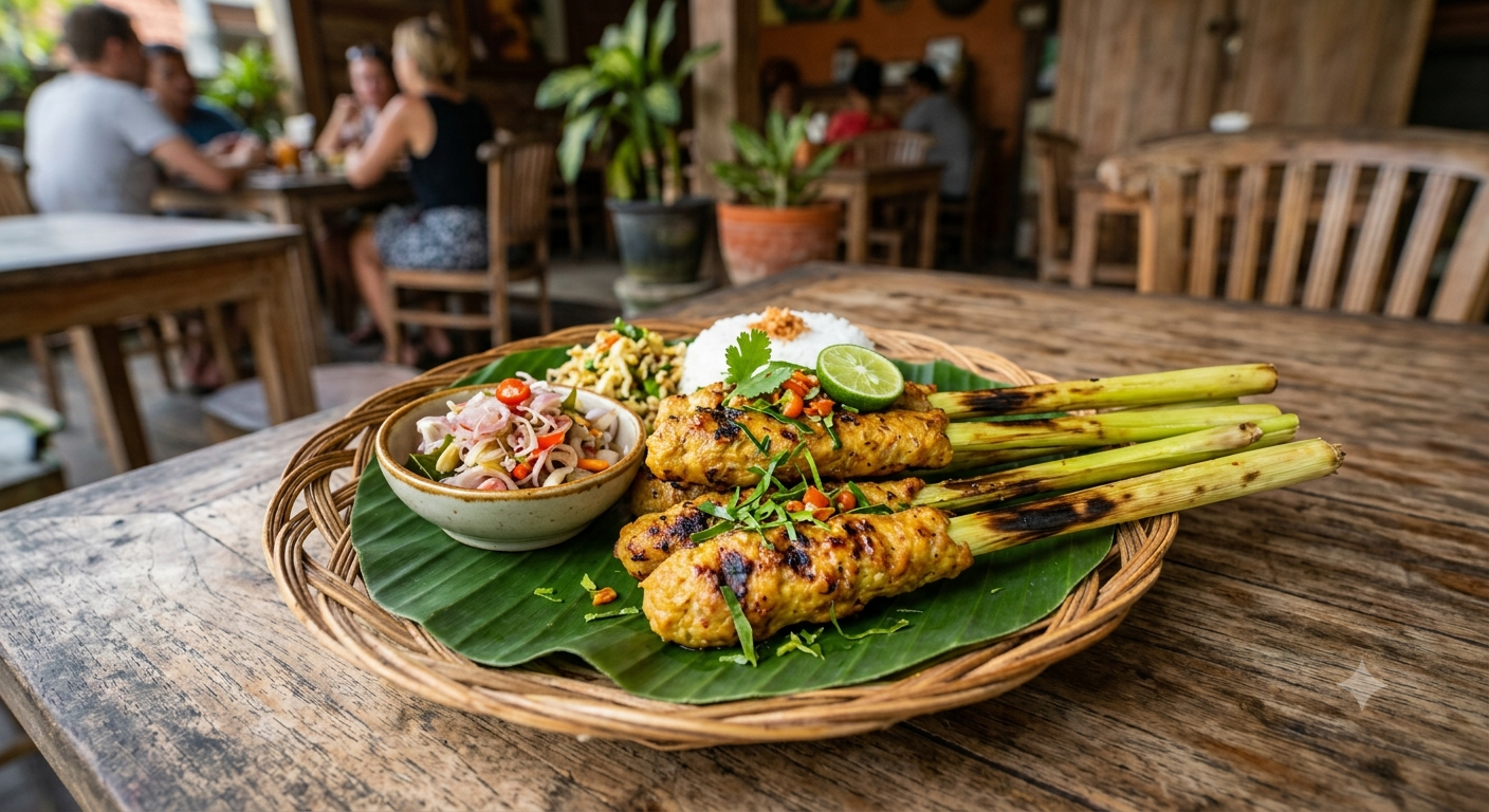 Sate Lilit Ayam Organik